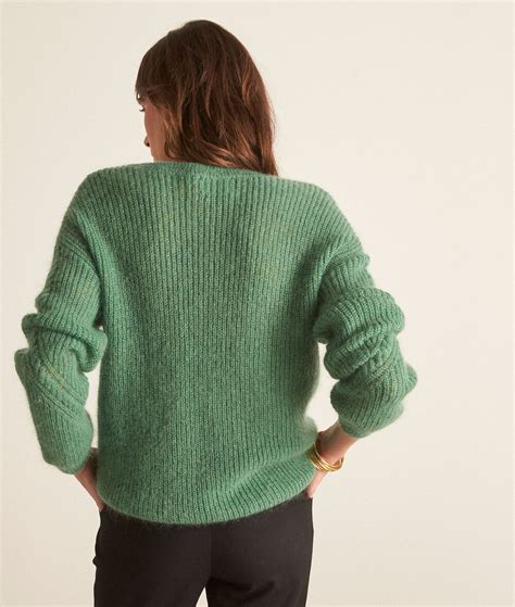 Pull oversize en laine 